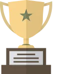Winner Cup Illustration SVG Icon